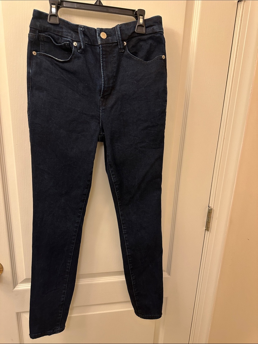 Good American Dark Indigo Skinny Jeans